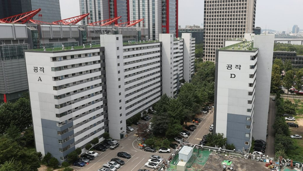 서울 영등포구 여의도동 공작아파트 전경. 연합뉴스.