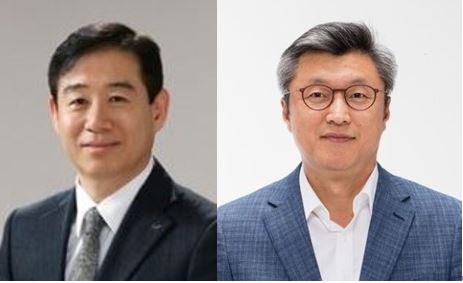 오재석 LS일렉트릭 젼력CIC 사장(왼쪽)과 신재호 LS엠트론 대표이사 사장. LS그룹 제공