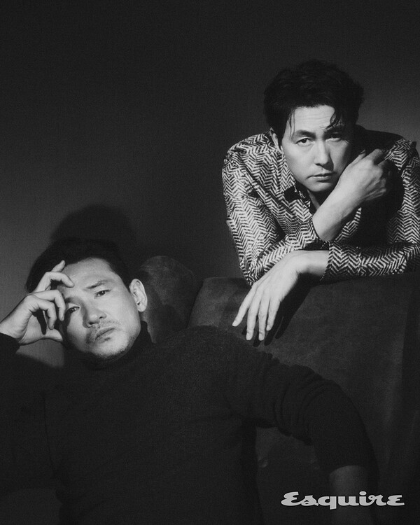 ‘서울의 봄’ 황정민-정우성. 에스콰이어 제공