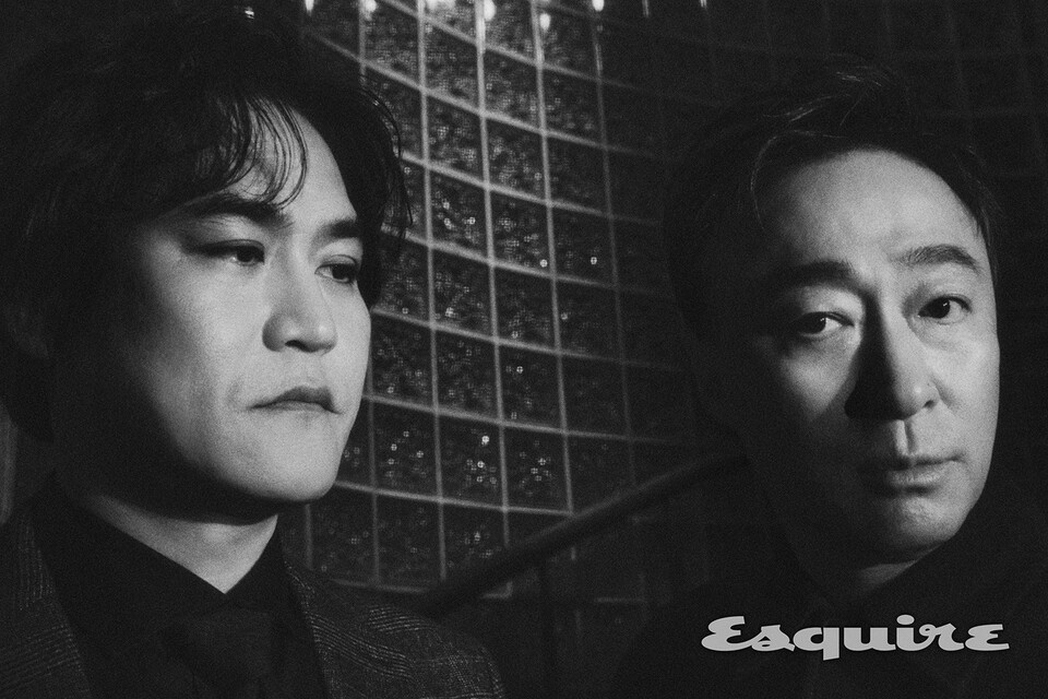 ‘서울의 봄’ 김성균-이성민. 에스콰이어 제공