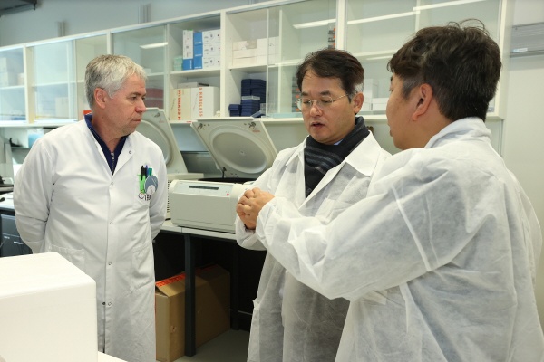 룩셈부르크 국립보건원 통합바이오뱅크(LIH-IBBL) 방문. 고양시청 제공