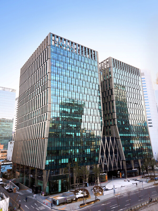        서울시 중구 금호석유화학그룹 본사 전경. 금호석유화학그룹 제공