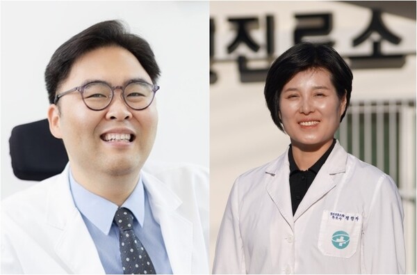 올해 대우재단의 김우중 의료인상 수상자, 이규환 분당서울대병원 교수와 정향자 통영시 추봉보건진료소장. (사진 : 대우재단)