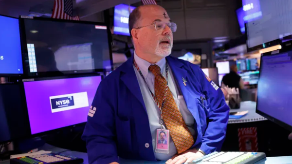 뉴욕증권거래소(NYSE)에서 14일(현지시간) 다우존스30산업평균지수는 전장보다 151.52포인트(0.40%) 오른 3만 8424.27로 거래를 마쳤다. 사진=게티이미지