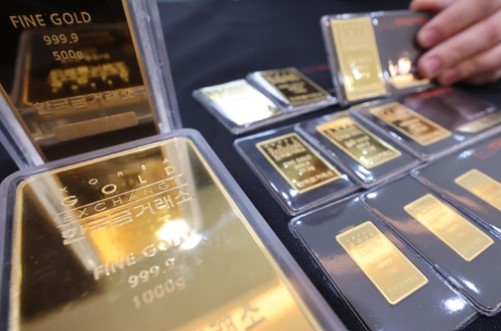 금 거래소 모습. 연합뉴스 제공.