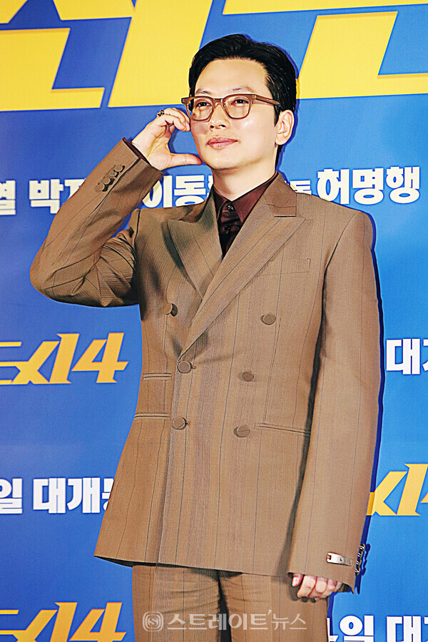 영화 ‘범죄도시4’ 제작보고회에 참석한 배우 이동휘. 양용은 기자 taeji1368@naver.com