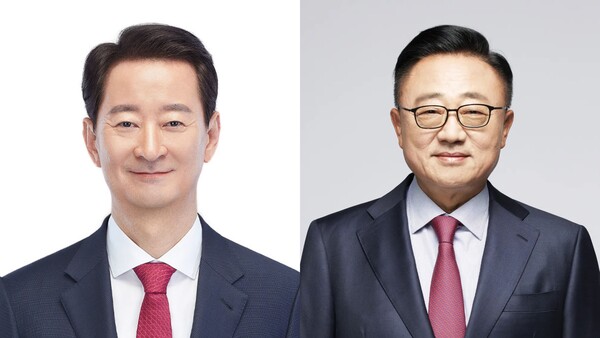 국민의힘 최은석 당선인(왼쪽)과 고동진 당선인. 각 선거사무소 제공