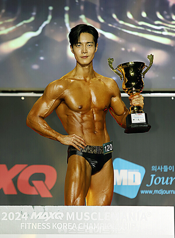 2024 머슬마니아 스포츠모델 남자 그랑프리 하주영. 양용은 기자 taeji1368@naver.com