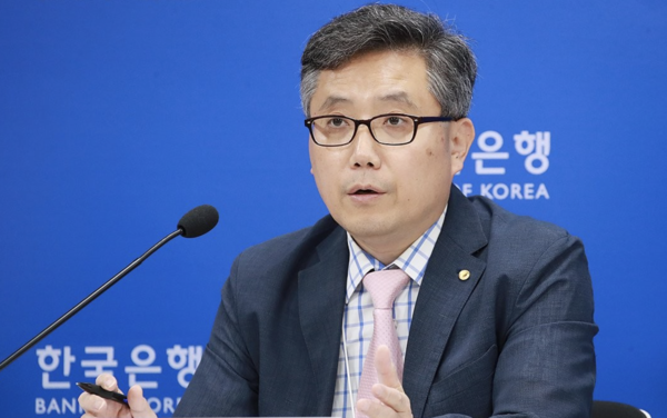 최정태 한국은행 국민계정부장. 연합뉴스 제공.