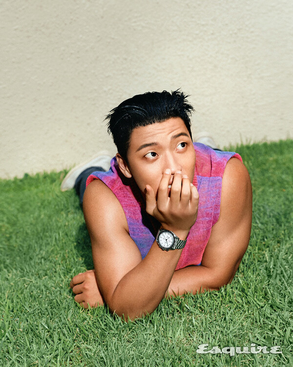 축구선수 황희찬 패션 화보. 에스콰이어 제공