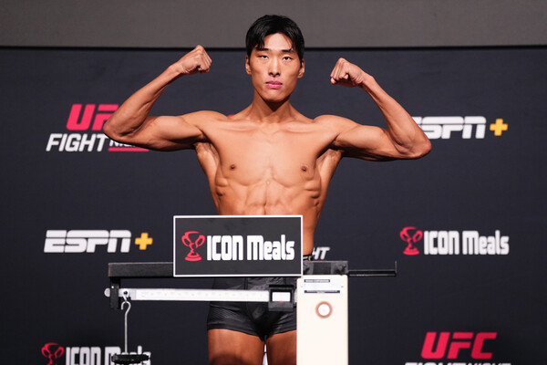 최승우 계체. UFC 제공