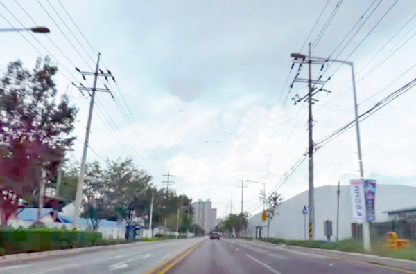 혜림건설이 원주 단구동에서 분양 중인 '원주모아엘가 그랑데'(사진 건설현장)는 통일아파트와 맞닿아건설 중인 소규모 주택개발이다.