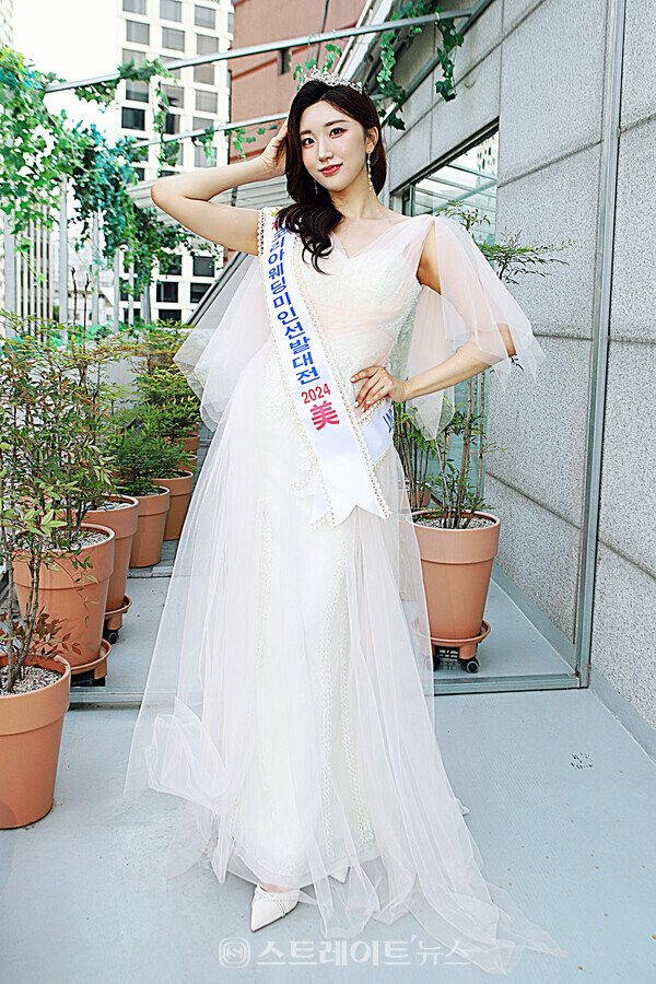 제2회 코리아웨딩미인선발대전 미 김지현. 양용은 기자 taeji1368@naver.com