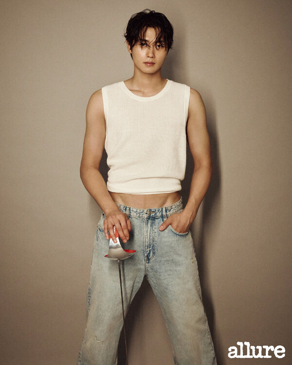 펜싱 국가대표 오상욱. 얼루어 코리아 제공