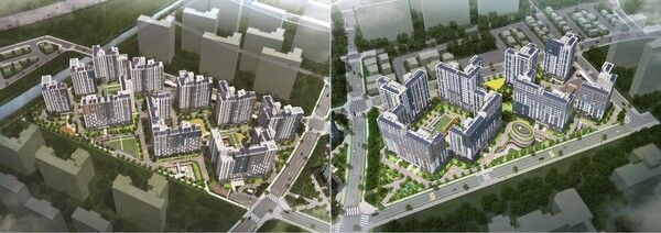                    인천계양 A2블록 조감도                                         인천계양 A3블록 조감도