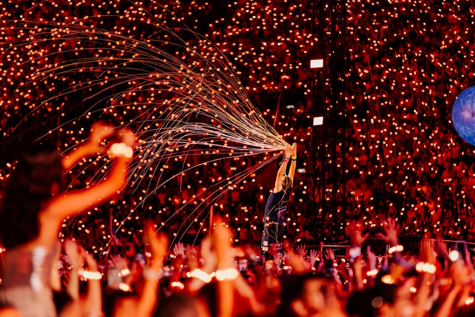 콜드플레이. 라이브네이션코리아 제공