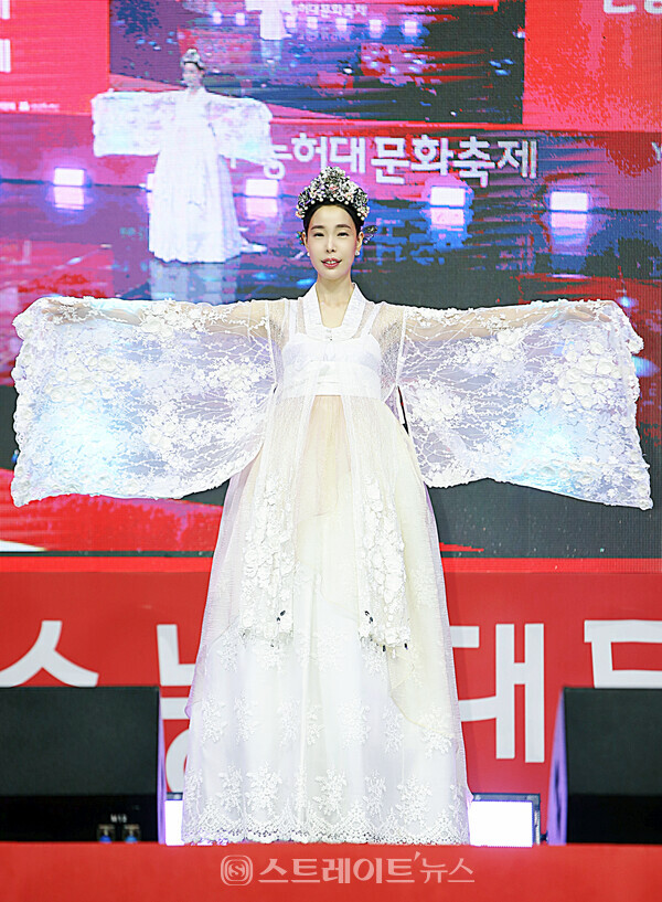 한빛단 김민경 회장. 양용은 기자 taeji1368@naver.com 