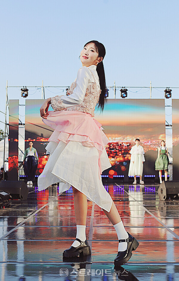 한빛단 김보람. 양용은 기자 taeji1368@naver.com 