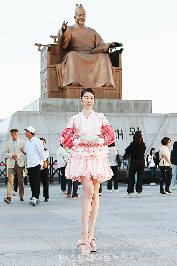 한빛단 김희진. 양용은 기자 taeji1368@naver.com