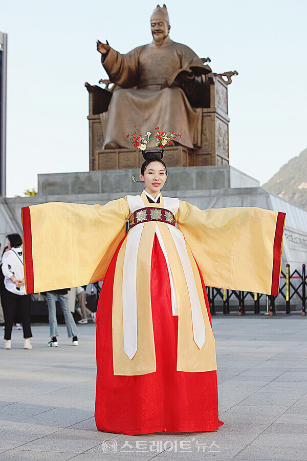 한빛단 설희주. 양용은 기자 taeji1368@naver.com