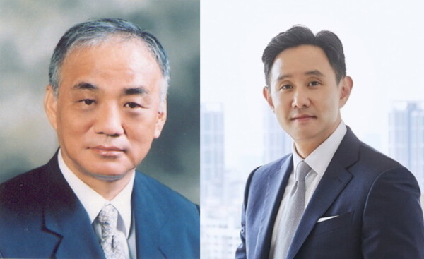 장형진 영풍 고문(왼쪽)과 최윤범 고려아연 회장. 각 사 제공