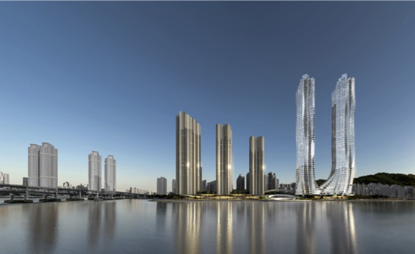 남천2구역 재건축정비사업 ‘특별건축구역 활성화 시범사업’ 기획 설계(안). 부산시 제공