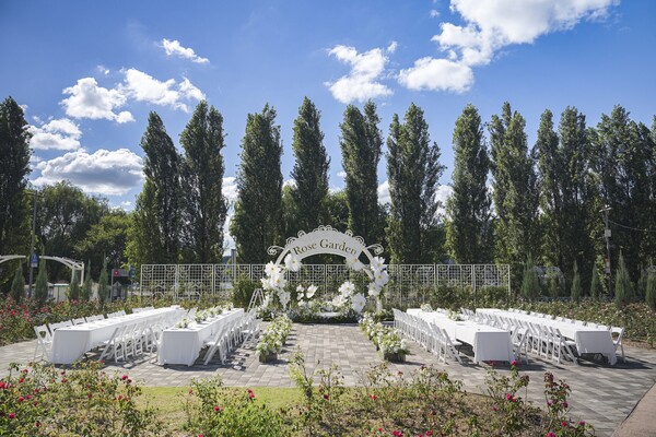 광나루 한강공원 장미원 로즈가든 전경. 서울시 제공.