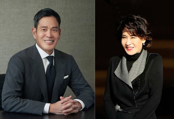 정용진 신세계그룹 회장(왼쪽)과 정유경 (주)신세계 회장. 신세계그룹 제공