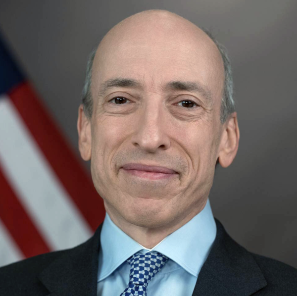               게리 겐슬러 증권거래위원회(SEC) 위원장. 증권거래위원회(SEC) 홈페이지 화면.