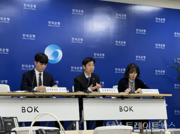 김민수 한국은행 금융통계팀장.