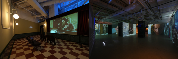 올드 시네마(old cinema·왼쪽)와 이머시브 #1(immersive #1). 숲인터내셔날 제공