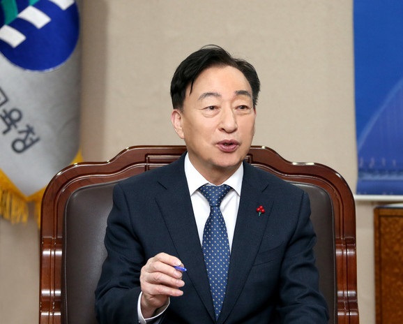 설동호 대전교육감. 자료사진.