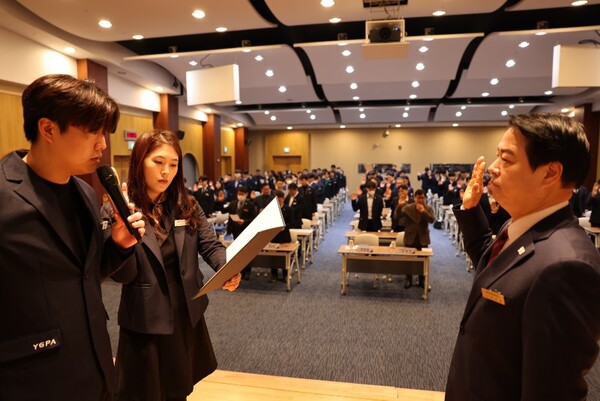 여수광양항만공사가 반부패 청렴실천 서약식을 개최하고 있다. (사진=여수광양항만공사)