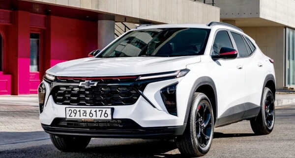 지난해 총 29만5099대를 해외 시장에 판매하며 수출 1위에 오른 한국지엠의 트렉스 크로스오버. 한국지엠 제공