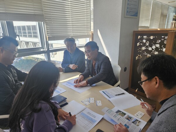 영광군상하수도사업소가 환경부를 방문해 사업설명 ·건의 등 국비 확보에 선제적으로 대응하고 있다. (사진=영광군)