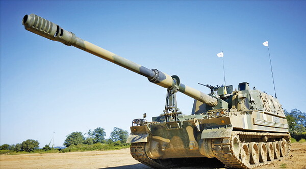 세계 자주포 시장에서 점유율 50% 이상을 차지한 한화에어로스페이스의 K9 자주포. 한화에어로스페이스 제공