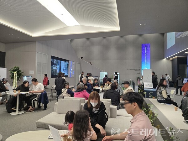 제일건설이 경기도 수도권 전철 1호선 양주역 초역세권에서 분양 중인 '양주역 제일풍경채 위너스카이'의 모델하우스 내부. (사진 김태현 기자)