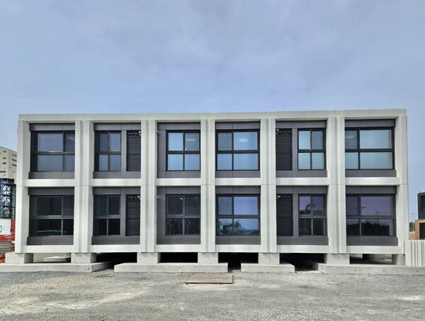 의왕초평 A-4BL 모듈러주택 견본주택 전경