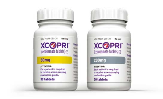 뇌전증 치료제 세노바메이트(미국 제품명 엑스코프리). SK바이오팜 제공