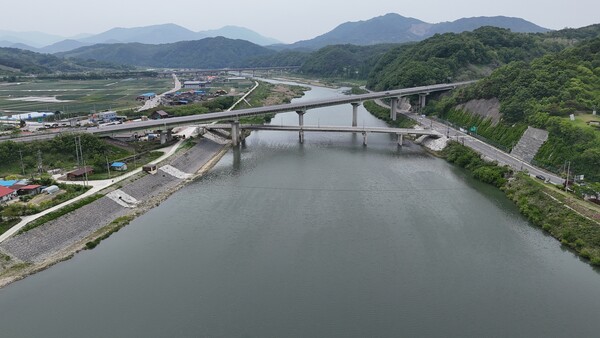 산청군 생초상수원보호구역 전경. ⓒ산청군