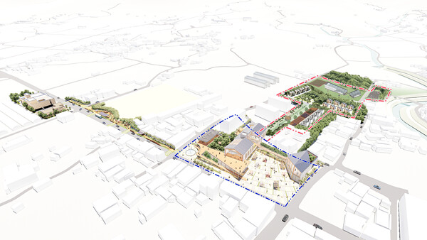 '둥지와 모이를 잇는 별천지 하동' 조감도. ⓒ하동군