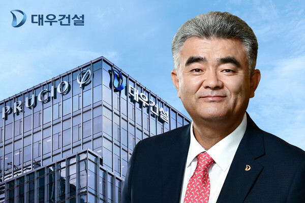 지난 5월 21일, 인도네시아 프라보워 수비안토 대통령을 예방해 부동산 개발, 인프라, 발전, 석유화학 플랜트 진출 의사를 타진한 대우건설 정원주 회장. 대우건설 제공