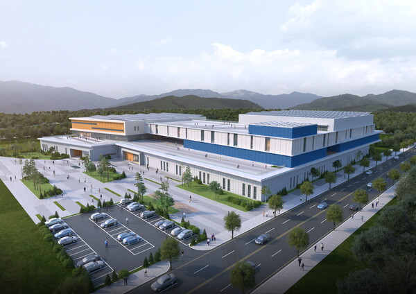 우주환경시험시설 조감도 ⓒ진주시