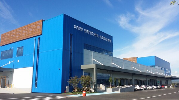 호남권친환경농산물물류센터 전경.사진/전남도