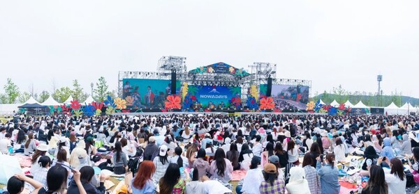 2025 위버스콘 페스티벌 위버스파크 데이 전경. 하이브 제공