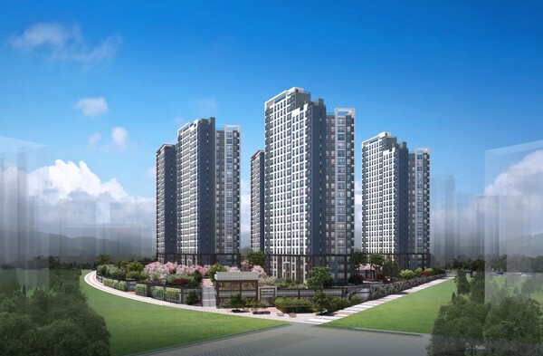 '평택 고덕 A48블록 금성백조 예미지' 투시도 