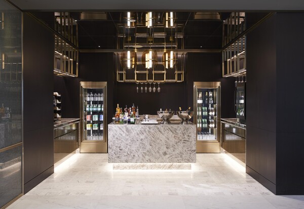 파르나스호텔 클럽 라운지가 커뮤니티에 적용된 예시 이미지 (GS건설 제공)