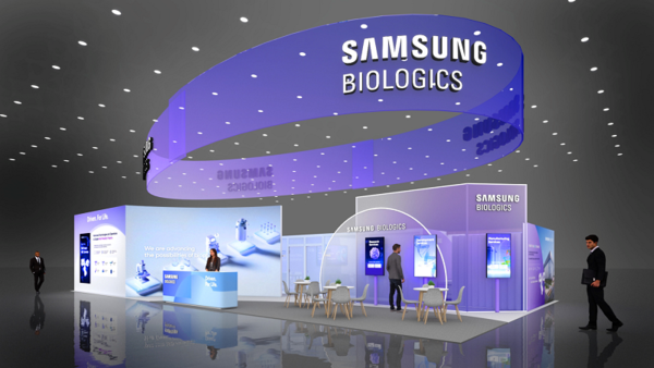삼성바이오로직스, 롯데바이오로직스, 셀트리온, 동아쏘시오그룹, SK바이오사이언스와 SK바이오팜, HLB그룹 등 국내 주요 제약바이오 기업이 오는 16일부터 19일까지(현지시간) 미국 보스턴에서 열리는 세계 최대 바이오 박람회 ‘2025 바이오 인터내셔널 컨벤션’에 대거 참가한다. 사진은 삼성바이오로직스 부스 모습. 삼성바이오로직스 제공