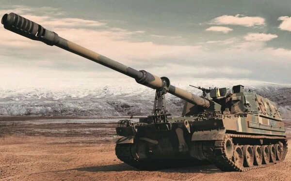 한화그룹이 미국 국방 시장 공략의 선봉으로 내세운 K9 자주포. 한화그룹 제공.
