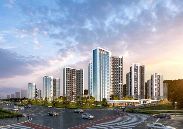 갑천4BL 투시도. 대전도시공사 제공.